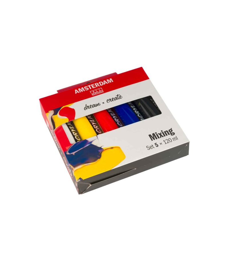 set-5-120ml-Amsterdam-Acrylics-Mixing-Royal-Talens-Art&Colour