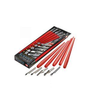 Set of 5 Scraping Tools Scraper Cutter Set Essdee