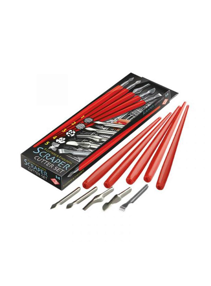 set-5-ergaleia-xaraktikis-Scraper-Cutter-Set-Essdee-Art&Colour