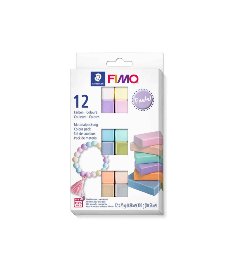 01-8023-C12-3-Set-Modelling-Clay-FIMO-Soft-Pastel-12pcs-Art&Colour-1