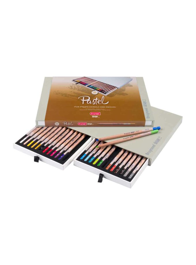 Set of 24 Pastel Pencils Design Bruynzeel
