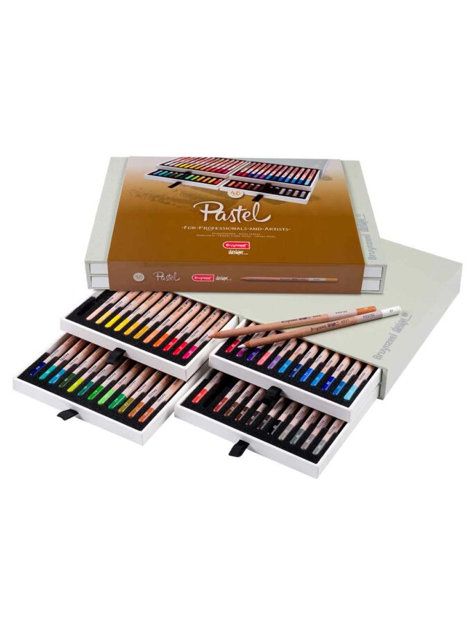 Set of 48 Pastel Pencils Design Bruynzeel