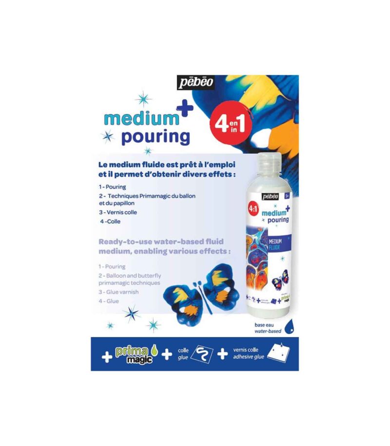 12-364801-Pouring-Medium-500ml-Pebeo-Art&Colour-2
