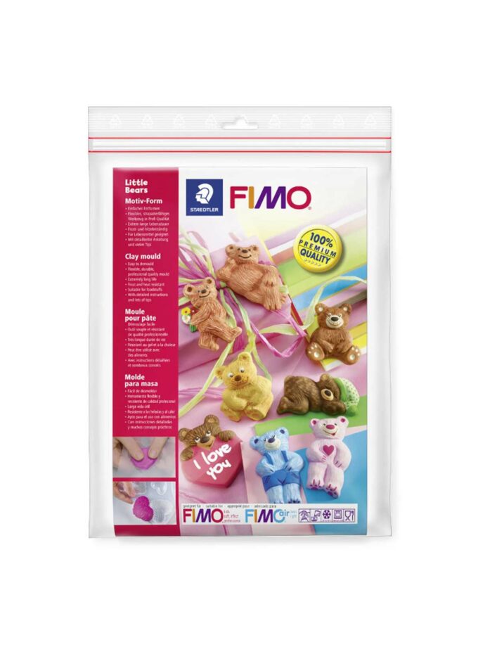 FIMO 8742 Little Bears Clay Mould