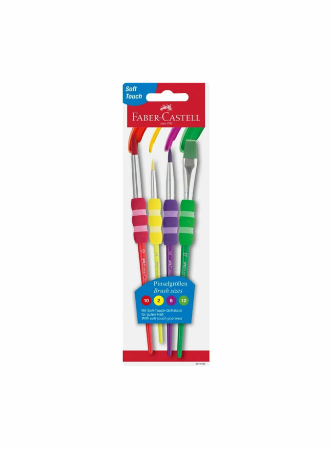 Set of 4 Brushes 481600 Faber-Castell