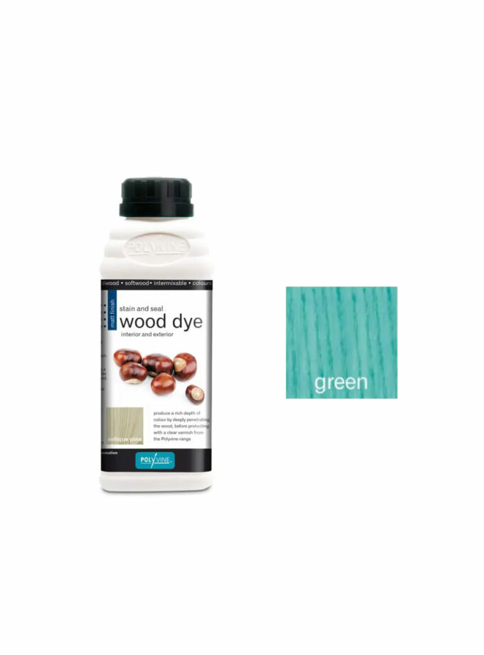 Coloured Water-Based Matte Wood Dye Varnish 500ml