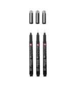 POXSDKB3-set-3-penakia-fineliners-Black-Edition-Pigma-Micron-Sakura-Art&Colour-OpenPens