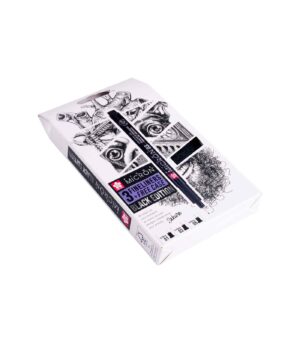 POXSDKB3-set-3-penakia-fineliners-Black-Edition-Pigma-Micron-Sakura-Art&Colour-box0