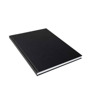 Σημειωματάριο Sketchbook K&P Σκληρό Μαύρο Εξώφυλλο. A4