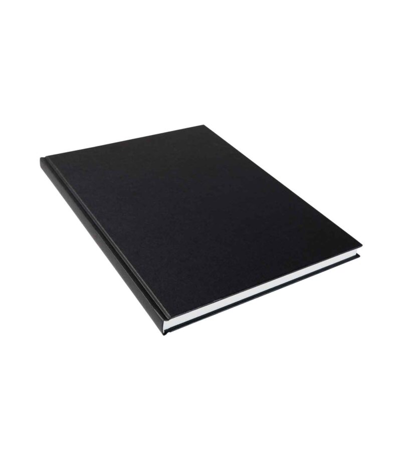 Σημειωματάριο Sketchbook K&P Σκληρό Μαύρο Εξώφυλλο. A4