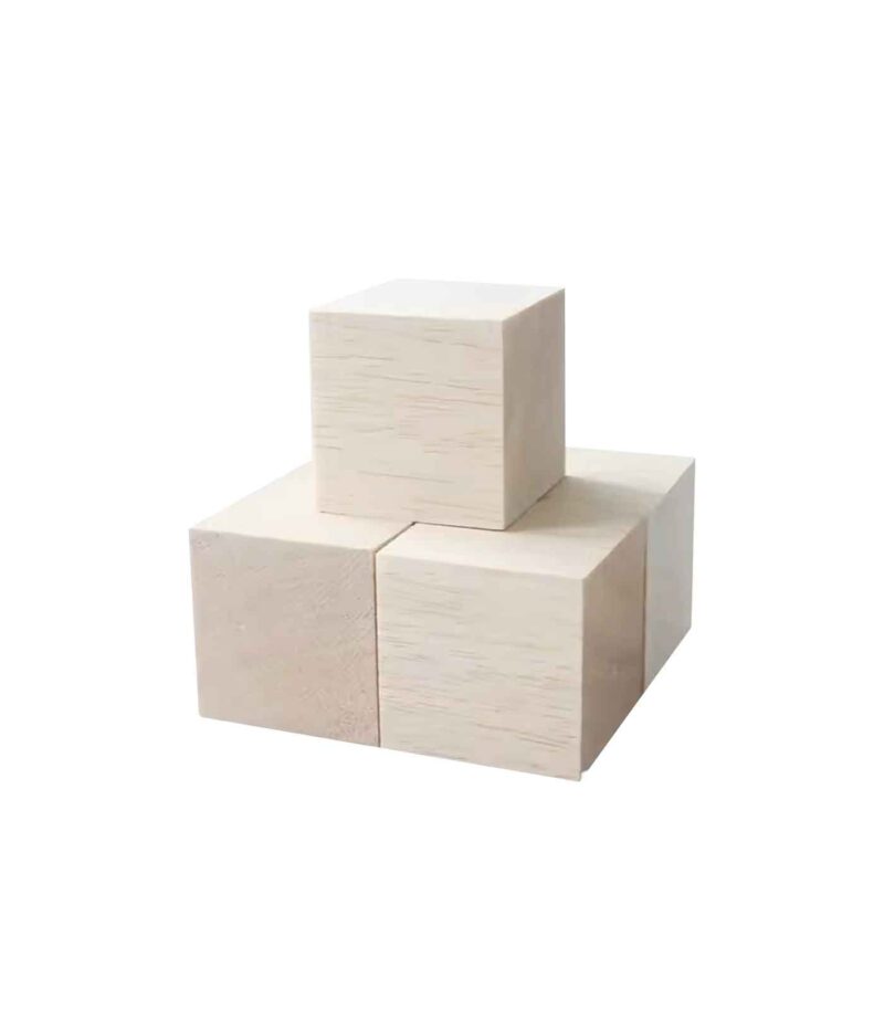 Tetragonos-kuvos-Balsa-Cube-Block-50mm-Art&Colour Κύβος Ξυλείας Balsa 50x50x50mm