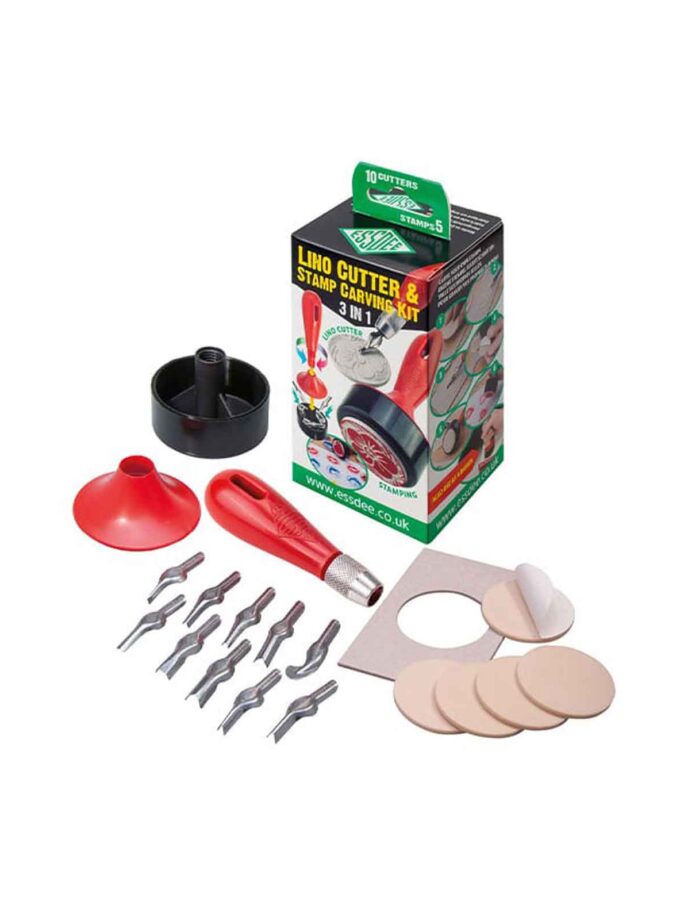 L10Β5D-set-10-ergaleio-xaraktikis-Stamp-Kit-10-mutes-xaraktikis-sfragida-Essdee-Art&Colour