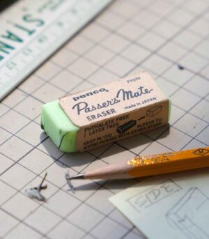 goma-svistra-Eraser-Retro-Penco-Art&Colour-Closeup