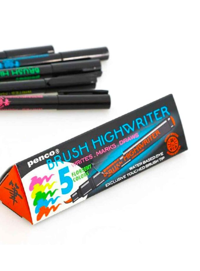 set-5-markadoroi-pinelo-Brush-Highwriter-Set-Penco-Art&Colour-0