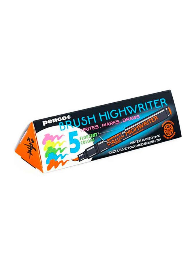 set-5-markadoroi-pinelo-Brush-Highwriter-Set-Penco-Art&Colour