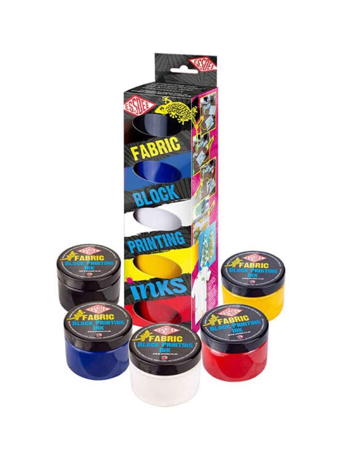 set-5-xromata-xaraktikis-ufasmata-5x150ml-block-printing-inks-Essdee-Art&Colour-0