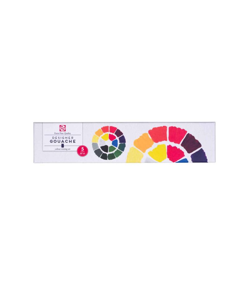 set-5x50ml-Temperes-Designer-Gouache-Royal-Talens-Art&Colour-Painting