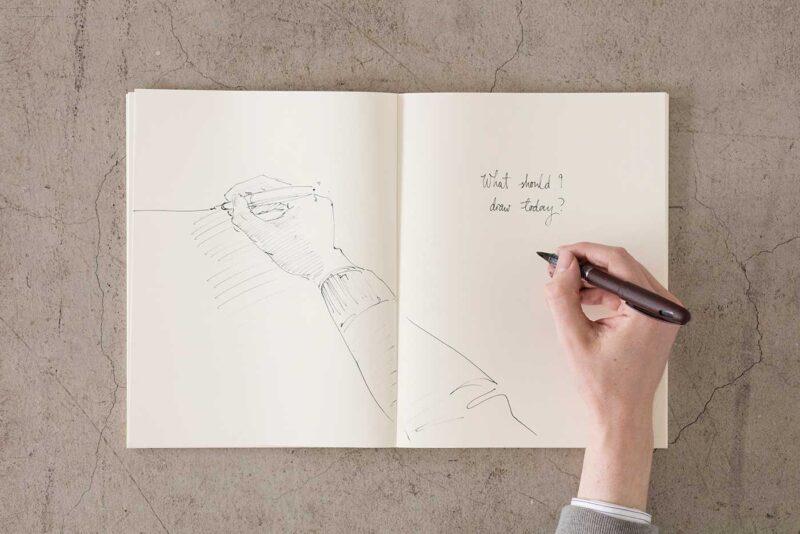 simeiomatario-Notebook-Blank-Paper-Midori-MD-Art&Colour-Drawing