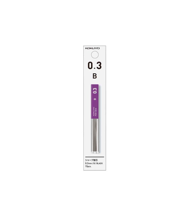 03mm-B-Mutes-Mixanikou-moluviou-Mechanical-Pensil-Leads-Sharp-Kokuyo-Art&Colour-Front