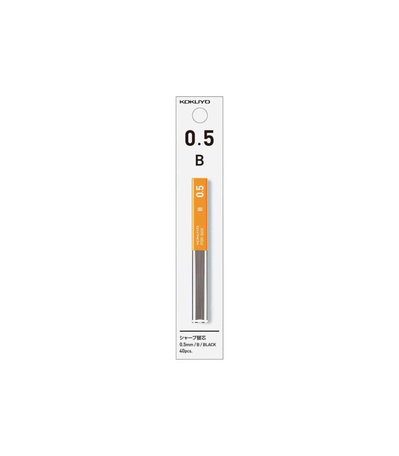 05mm-B-Mutes-Mixanikou-moluviou-Mechanical-Pensil-Leads-Sharp-Kokuyo-Art&Colour-Front