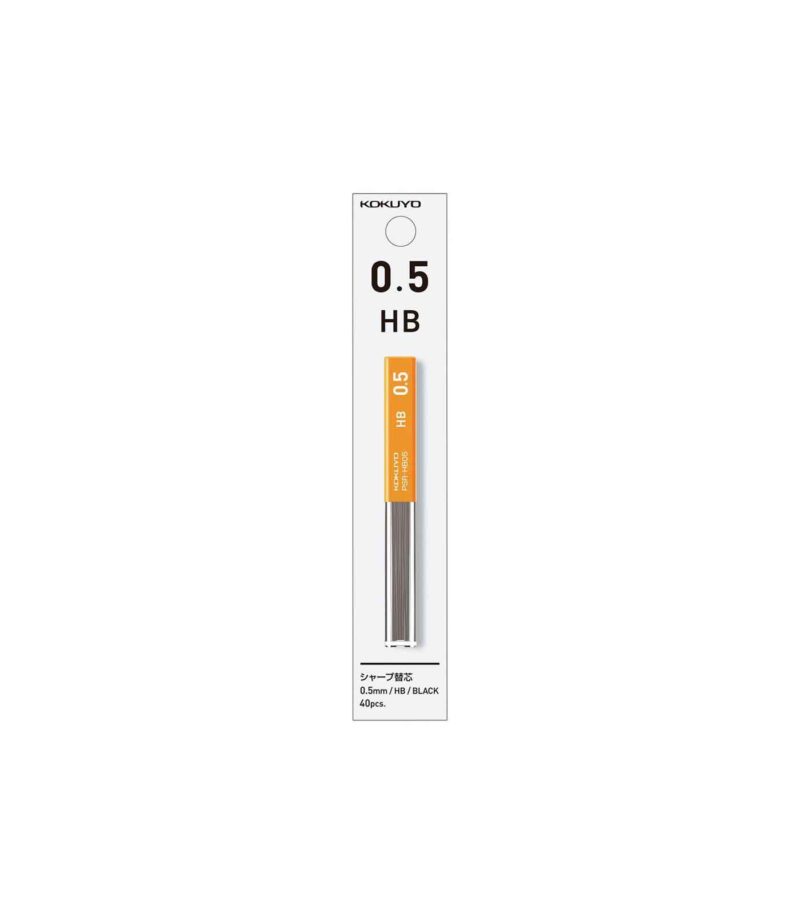05mm-HB-Mutes-Mixanikou-moluviou-Mechanical-Pensil-Leads-Sharp-Kokuyo-Art&Colour-Front