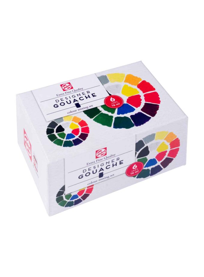08821606-set-temperes-Designer-Gouache-6x16ml-Royal-Talens-Art&Colour-Box