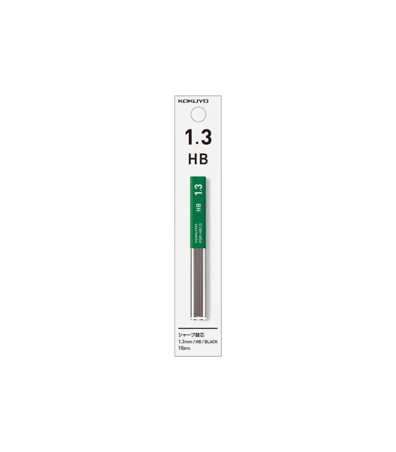 1,3mm-HB-Mutes-Mixanikou-moluviou-Mechanical-Pensil-Leads-Sharp-Kokuyo-Art&Colour-Front