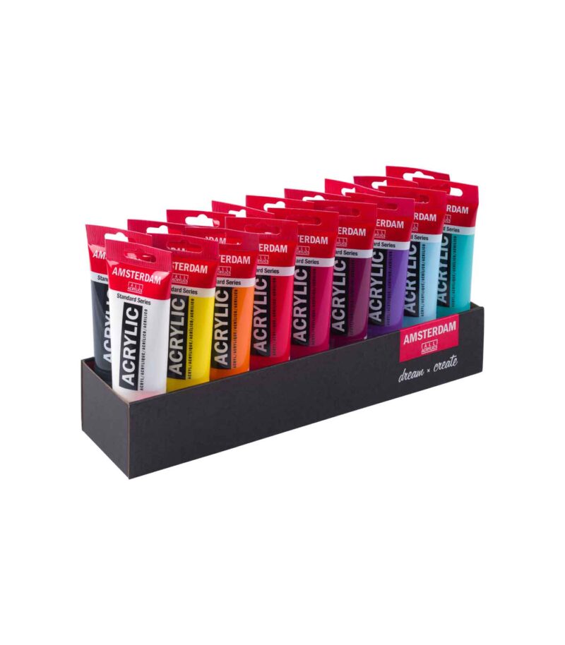 Value-Pack-set-18-xromata-akrulika-zografikis-120ml-Amsterdam-Talens-Art&Colour-Open