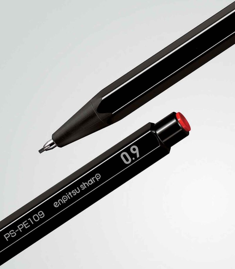 mixaniko-moluvi-Mavro-Mechanical-Pencil-Enpitsu-Kokuyo-Art&Colour-Detail