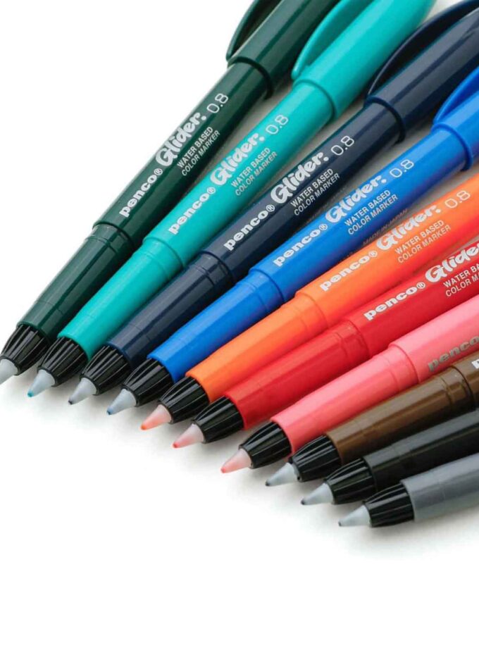 set-10-markadoroi-Glider-Colors-Box-Penco-Art&Colour-Tips