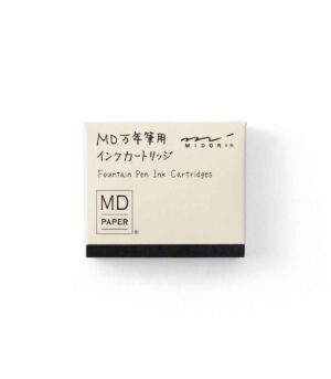 Ink-MD-Cartridge-MD-Fountain-Pen-MD-Midori-Art-&-Colour-Black