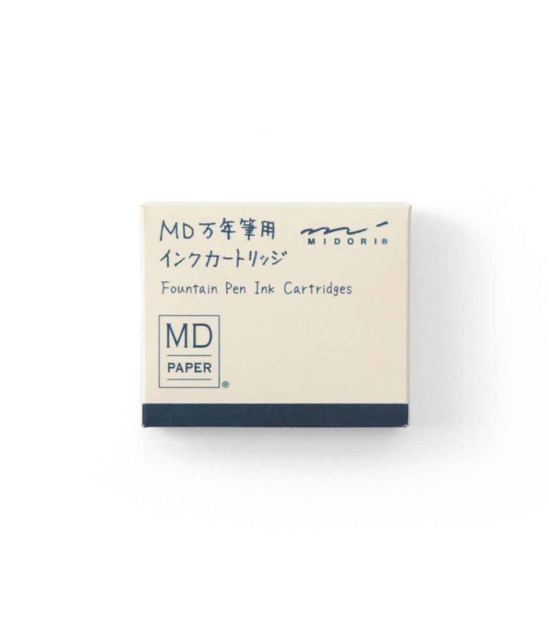 Ink-MD-Cartridge-MD-Fountain-Pen-MD-Midori-Art-&-Colour-Blue-Black