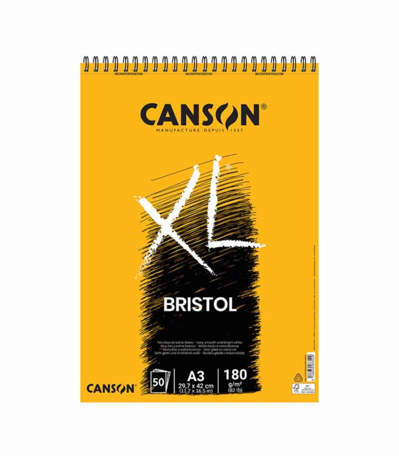 A3-Bristol-Spiral-Paper-Pad-XL-Canson-Art&Colour
