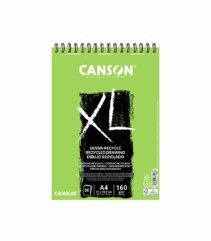 A4-Recycle Paper Spiral-XL-Canson-Art&Colour