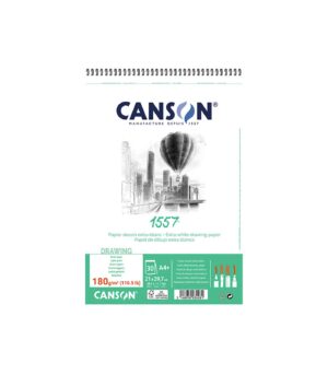 Spiral-Paper-Pad-1557-Dessin-180gr-Canson-Art&Colour-A4