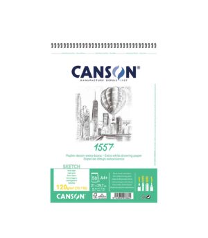 Spiral-Paper-Pad-1557-Sketch-120gr-Canson-Art&Colour-A4