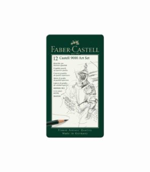 119065_Set-12-Pencils-Castell-9000-2H-8B-Faber-Castell-Art&Colour