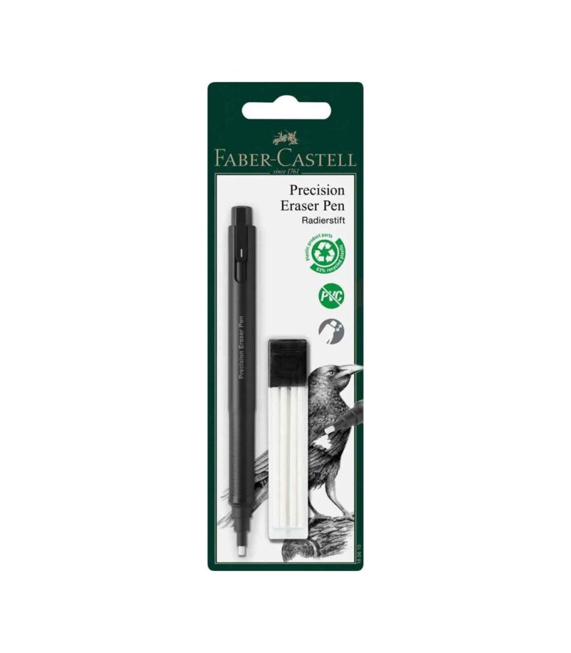 185610-Precision-eraser-Pen-Faber-Castell-Art&Colour-Blister 185610-Precision-eraser-Pen-Faber-Castell-Art&Colour-Blister