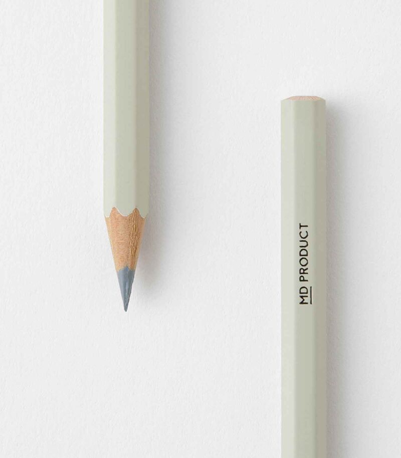 Set-6-Color-Pencils-MD-Product-Midori-Art&Colour-Gray