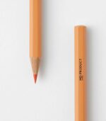 Set-6-Color-Pencils-MD-Product-Midori-Art&Colour-Orange