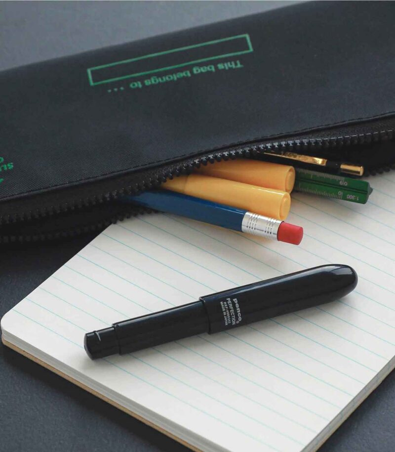 FT196-Bullet-Mechanical-Pencil-Light-Penco-Art&Colour-Black-in-Case