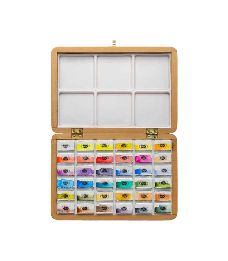 Master-Set-Watercolour-36colours-Aquarius-Roman-Szmal-Art&Colour-Open-Wooden-Case Master-Set-Watercolour-36colours-Aquarius-Roman-Szmal-Art&Colour-Open-Wooden-Case