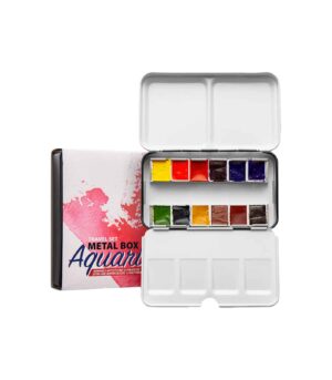 Set-12-Watercolors-Urban-Sketchers-Roman-Szmal-Art&Colour-Open-Case