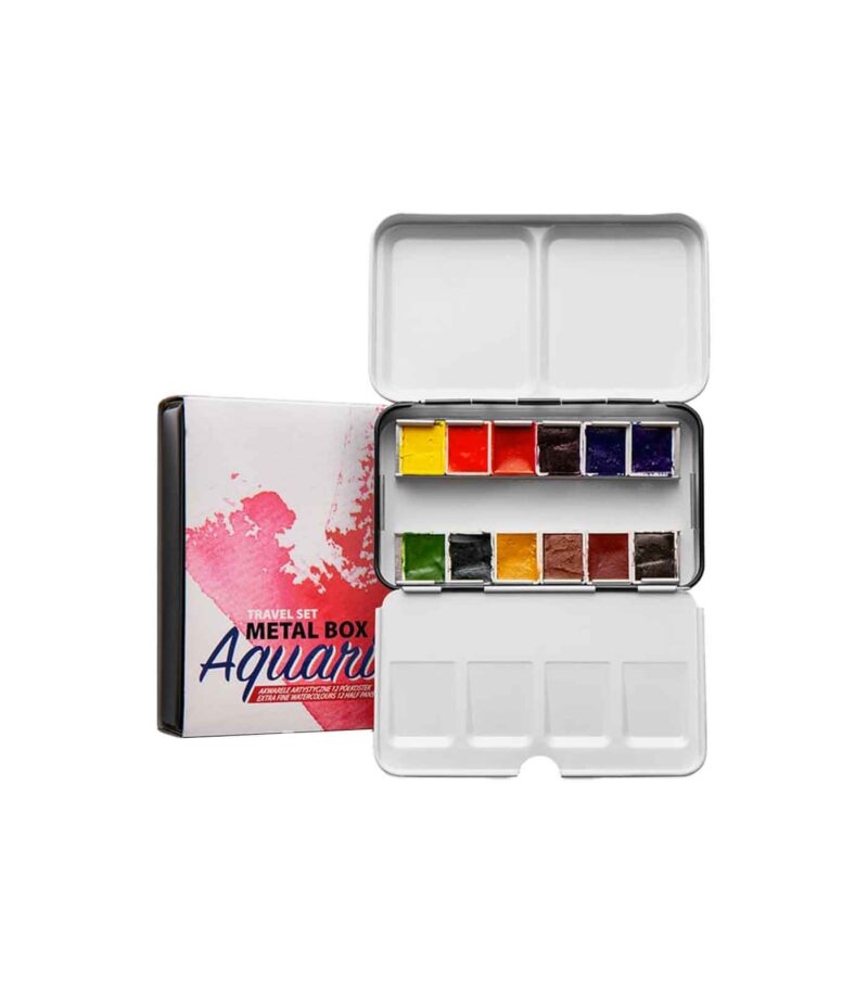 Watercolour-Travel-Set-12-Colours-Roman-Szmal-Art&Colour