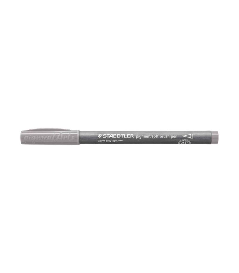 372-840-Warm Grey Light-Pigment Soft Brush-Staedtler-Art&Colour.372-840