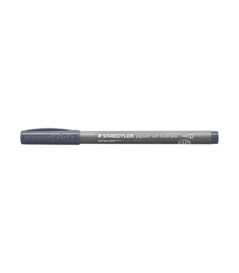 372-871-Cool Grey Dark-Pigment Soft Brush-Staedtler-Art&Colour.372-871