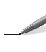 376-Pigment-Pen-Marker-Intense Black-Pigment Pen-Staedtler-Art&Colour-Nib