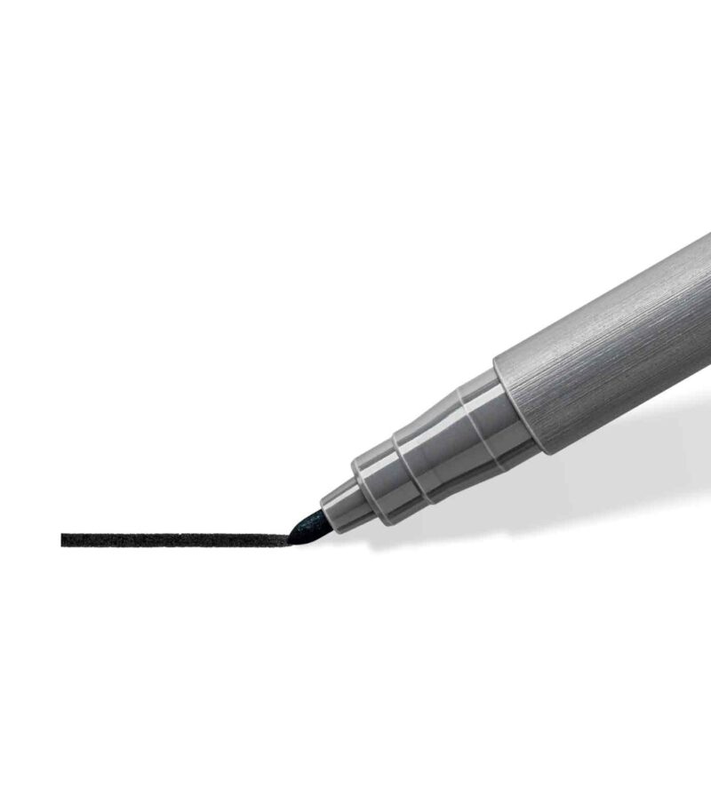 376-Pigment-Pen-Marker-Intense Black-Pigment Pen-Staedtler-Art&Colour-Nib