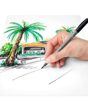 Marker-Pigment Soft Brush-Staedtler-Art&Colour- 372 Drawing