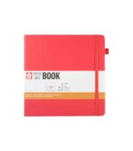 Sakura Dotted Notebook 20x20 cm Plum Blossom front-Art & Colour